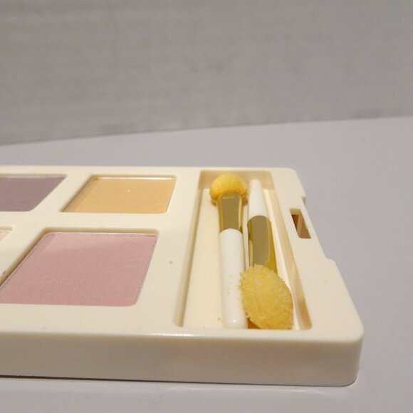 ESTEE LAUDER TWO-IN-ONE Eyeshadow Quad Sand Dollar Dusk Tearose Golden Wet Dry - Picture 6 of 6